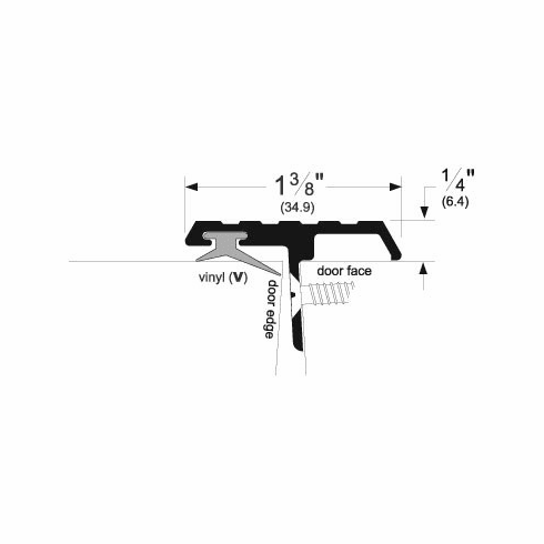 PEMKO 355DV-108 Astragal (T-Style)