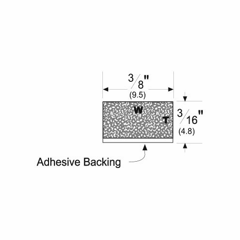 PEMKO P390 17 Ft Adhesive W/S Tape