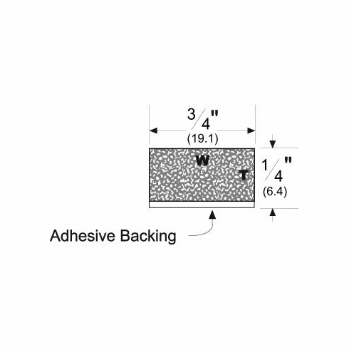 PEMKO P398 17 Ft Adhesive W/S Tape