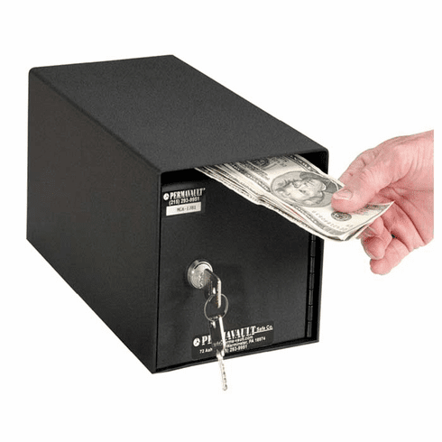PERMAVAULT PRO-20M Perma Under Counter Drop Box-Front Slot