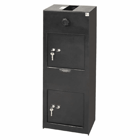 PERMAVAULT PV-1234KK Perma Dbl Compartment Rotary Hoppr Depos