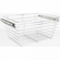 Hardware Resources POB1-142911CH Closet Pullout Basket 14"D x 29"W x 11"H.  Heavy Duty Wire Construction and 100 lb Rated Slides.  Easily Installs in 32