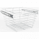 Hardware Resources POB1-161711CH Closet Pullout Basket 16"D x 17"W x 11"H.  Heavy Duty Wire Construction and 100 lb Rated Slides.  Easily Installs in 32