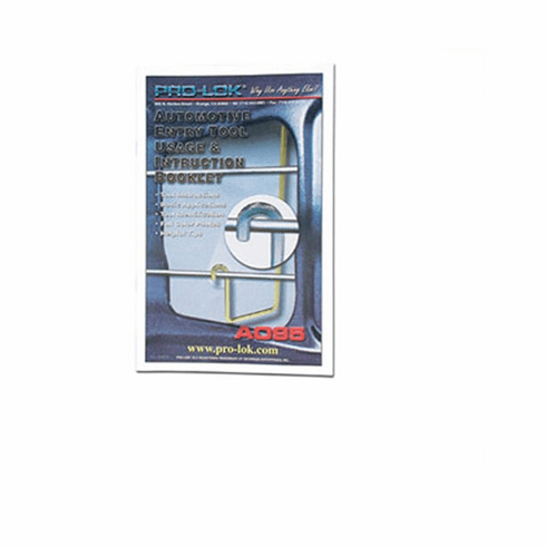 PRO-LOK AO-95 Prolk Tool Instruction Booklet