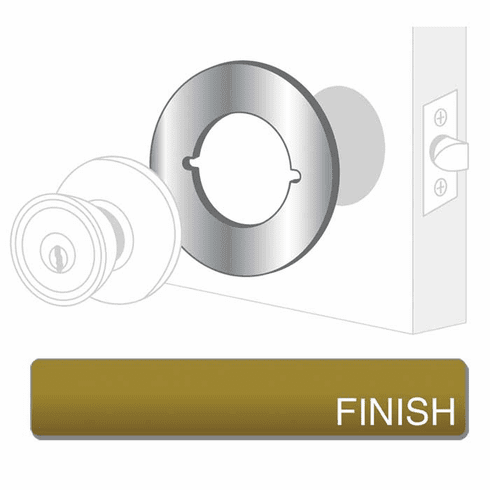 PRO-LOK EAP-120-AB 3 1/2 Adapter Plate Antique Brass