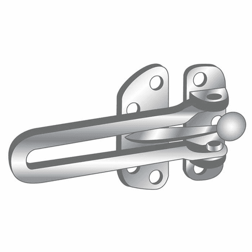 PRO-LOK EDL-100-C Swing Bar Door Guard Chrome