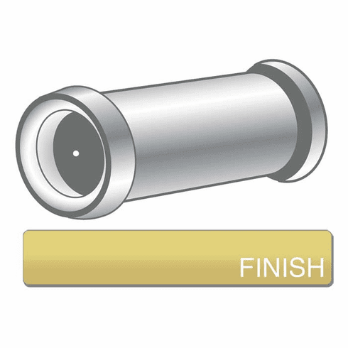 PRO-LOK EDV-100-PB Door Viewer 160 Degrees 1/2 Brass