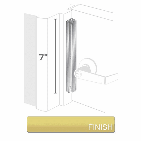 PRO-LOK ELP-100-B Latch Protector 7 Interlocking Brass