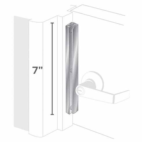 PRO-LOK ELP-100-C Latch Protector 7 Interlocking Chrome