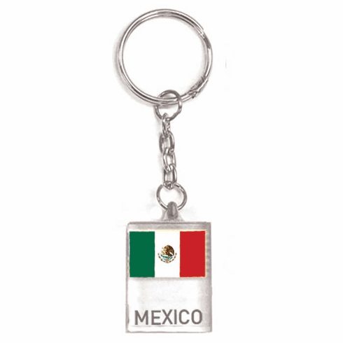 PRO-LOK K321 Kalkey 3/8 Acryl Mexico Flag Key Chain