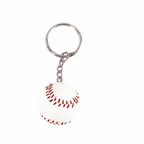 PRO-LOK K381-C Kalkey Baseball Key Ring Chain 12/Cd