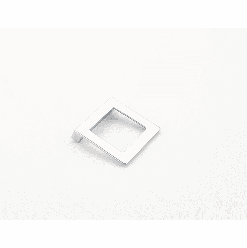Schaub 450-M26 Finestrino, Angled Square Pull, Matte Chrome, 1-1/4" cc