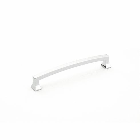 Schaub 541-26 Menlo Park, Arched Pull, Polished Chrome, 6" cc