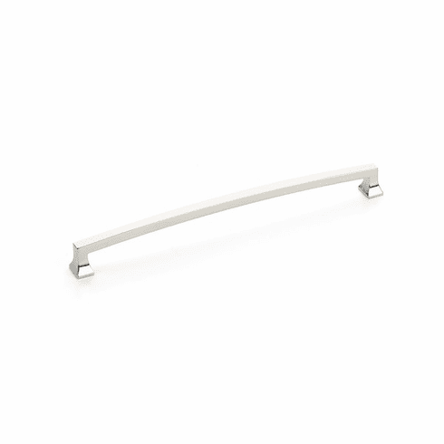 Schaub 528-PN Menlo Park, Arched Pull, Polished Nickel, 10" cc