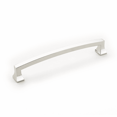 Schaub 541-PN Menlo Park, Arched Pull, Polished Nickel, 6" cc