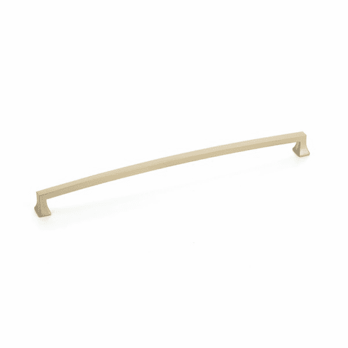 Schaub 529-SSB Menlo Park, Arched Pull, Signature Satin Brass, 12" cc