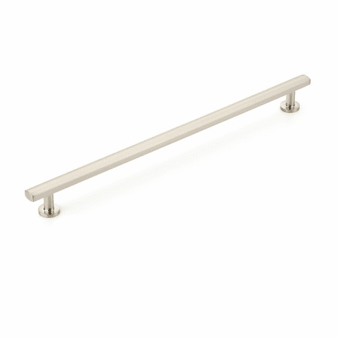Schaub 563-BN Heathrow, Cabinet Pull, 12" cc, Brushed Nickel