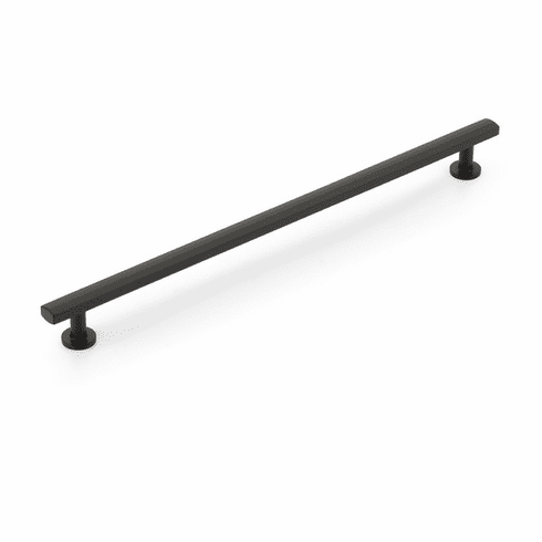 Schaub 563-MB Heathrow, Cabinet Pull, 12" cc, Matte Black