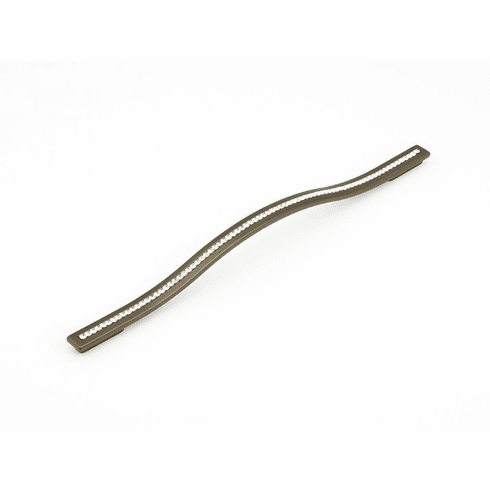 Schaub 303-MBZ Skyevale, Crystal Pull, Milano Bronze, 11-5/16" or 12-5/8" cc