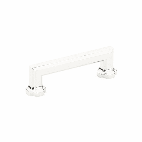 Schaub 883-26 Empire, Pull, 3-1/2" cc, Polished Chrome