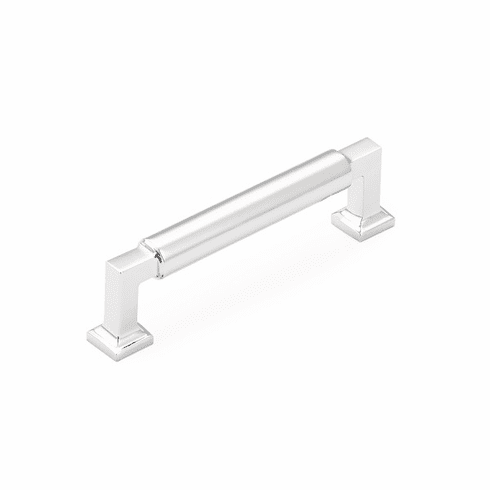 Schaub 474-26 Haniburton, Pull, 4" cc, Polished Chrome