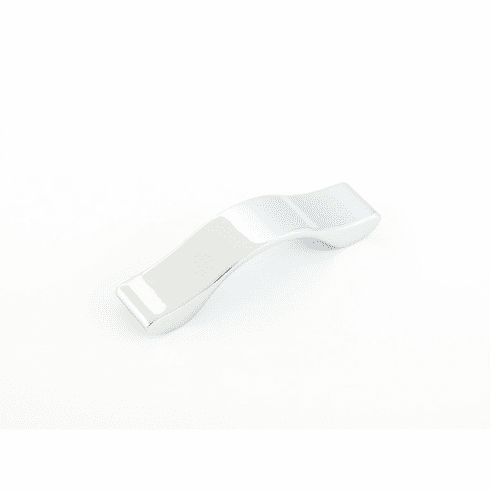 Schaub 244-064-26 Wave, Pull, Polished Chrome, 2-1/2" cc