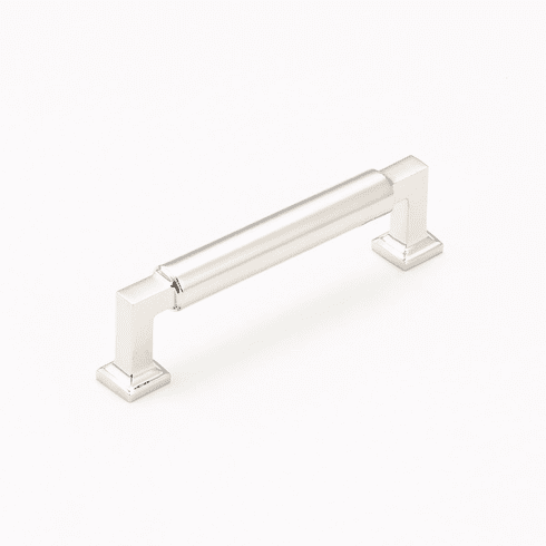 Schaub 474-PN Haniburton, Pull, 4" cc, Polished Nickel