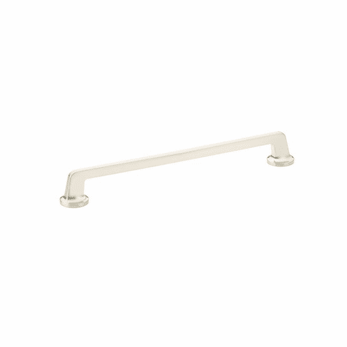 Schaub 203-BN Northport, Pull, round bases, 10" cc, Brushed Nickel
