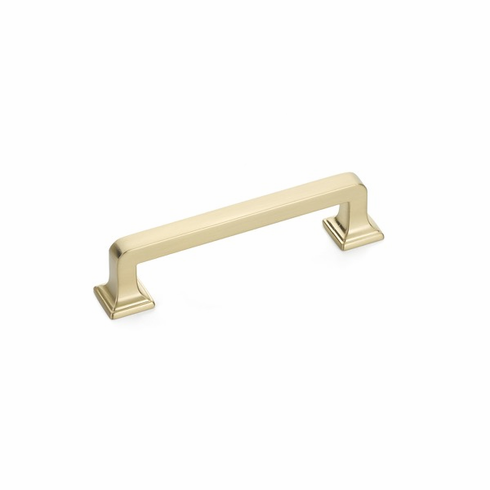 Schaub 522-SSB Menlo Park, Pull, Signature Satin Brass, 3-1/2" cc
