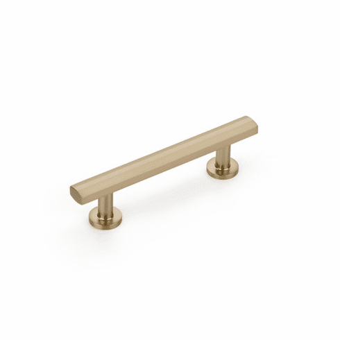 Schaub 560-SSB Heathrow, Cabinet Pull, 3-1/2" cc, Signature Satin Brass