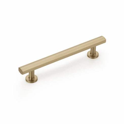 Schaub 561-SSB Heathrow, Cabinet Pull, 5" cc, Signature Satin Brass