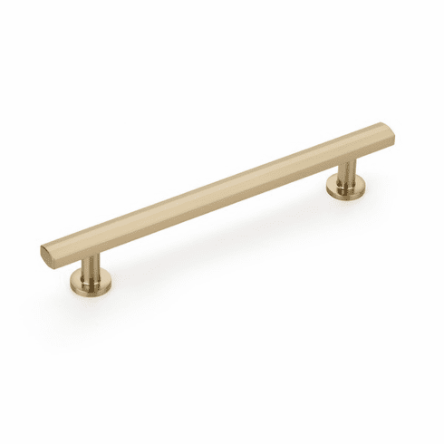 Schaub 554-SSB Heathrow, Pull, 6" cc, Signature Satin Brass