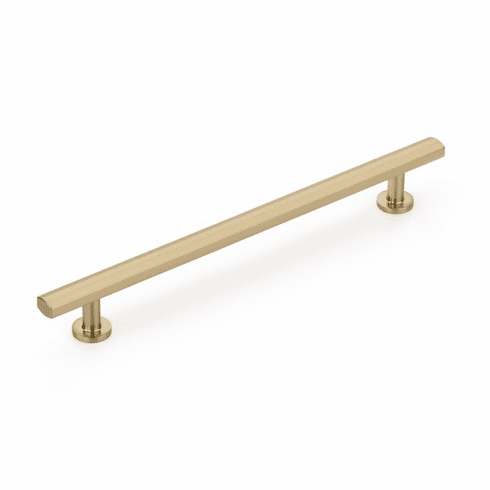 Schaub 555-SSB Heathrow, Pull, 8" cc, Signature Satin Brass