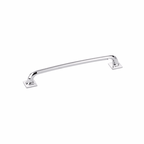 Schaub 217-26 Northport, Pull with square bases, Polished Chrome, 8" cc