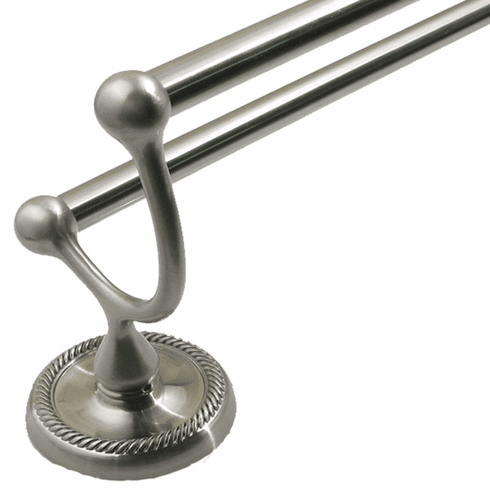 Riverside 24" Double Towel Bar Satin Nickel by Rusticware 8122SN