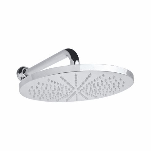 ROHL 1079/8TCB Rohl Single Function 12^ Or 300Mm Diameter Rodello Shower Rose Showerhead Made Of Brass With Easy Clean Anti-Cal Spray Pattern Swivel And Flow Restrictor In