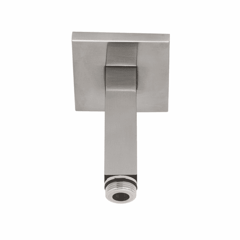 ROHL 1510/3APC Rohl Square Ceiling Mounted Shower Arm 3^ Length Brass For Overhead Shower 1/2^M X 1/2^M Npt With Brass Sliding Escutcheon In Polished Chrome