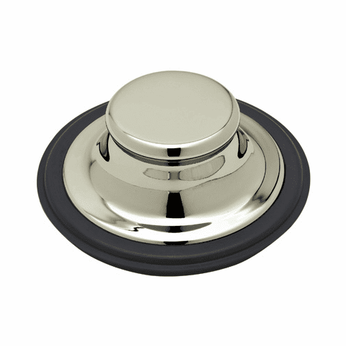 ROHL 744IB I.S.E. Disposal Stopper In Inca Brass With Black Rubber Gasket Or Seal
