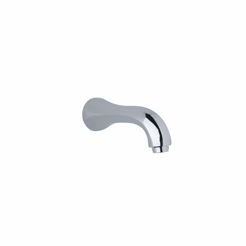 ROHL A1803APC Rohl Country Bath Wall Mounted Hex Tub Spout In Polished Chrome With 6 11/32^ Reach And 3/4^F Npt Inlet