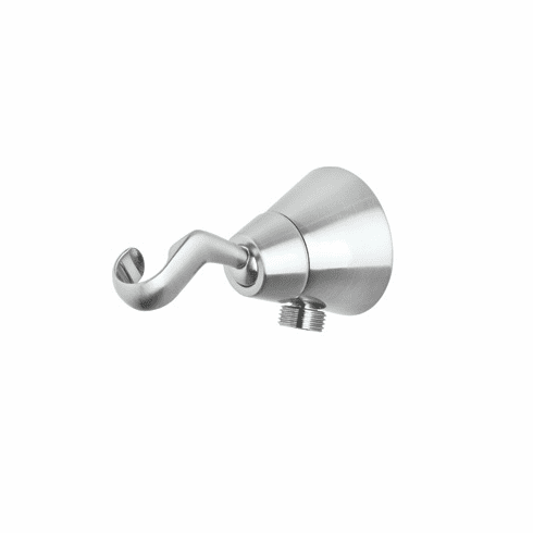 ROHL C21000PN Bossini Wall Mounted Handshower Outlet With Swivel Handshower Holder In Polished Nickel With 1/2^M Outlet And 1/2^F Inlet