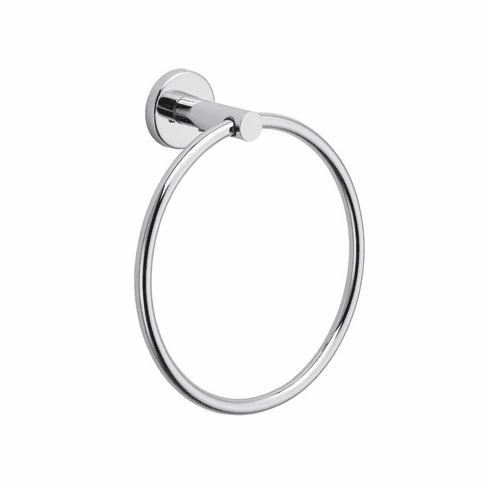 ROHL LO4STN Rohl Lombardia And Avanti Bath Towel Ring In Satin Nickel
