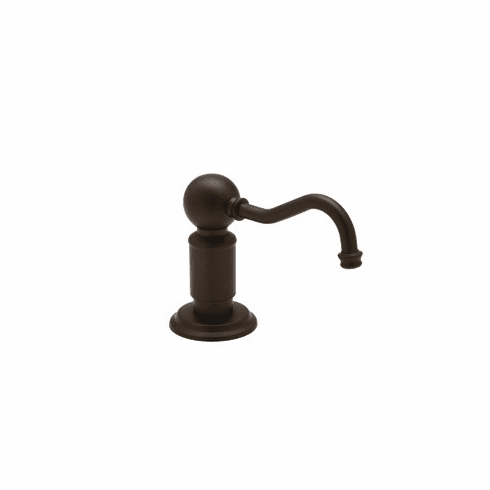 ROHL LS850PEB Rohl Luxury Traditional Soap/Lotion Dispenser With One Touch System To Match Perrin & Rowe In English Bronze