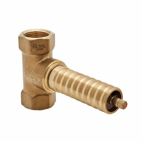 ROHL R1040R Rohl Universal Volume Control Rough Valve Body Only Counterclockwise Opening Concealed For Wall Mounted Volume Control Trims U.3240 U.3241 U.3774