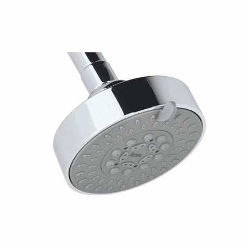 ROHL SOF134APC Rohl Ecomodern Five Function 4^ Diameter Showerhead With 1/2^F Swivel Inlet Flexible Spray Nozzles And 1.75 Gpm Flow Rate In Polished Chrome Made Of Abs