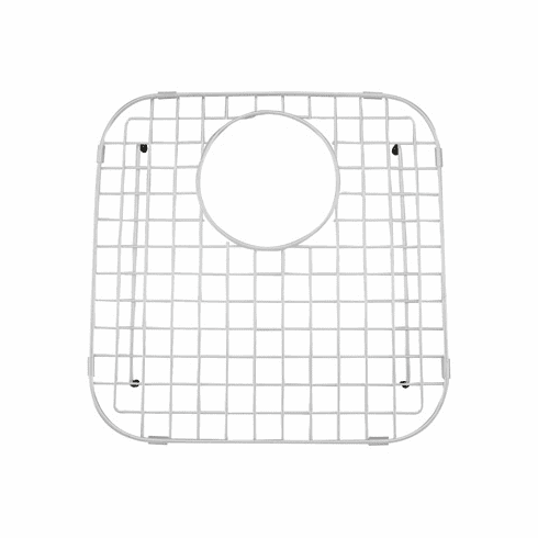 ROHL WSG5927WH Wire Sink Grid For 5927 Bar/Food Prep Or Kitchen Sinks In White Abcite Vinyl With Feet