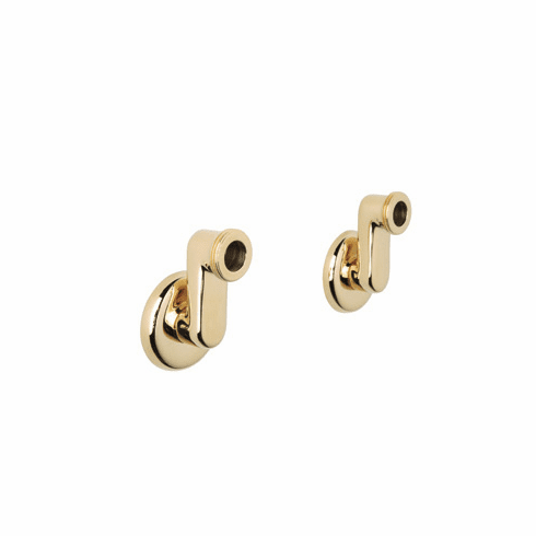 ROHL ZZ9314302Z/2-IB Rohl Arcana Eccentric Wall Unions (Two Pieces) With Escutcheons For Exposed Tub Filler Mixers Ac10X And Ac7X In Inca Brass 1 9/16^ 40Mm