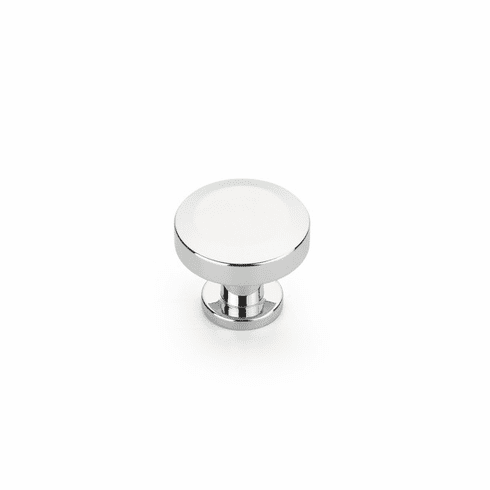 Schaub 550-26 Heathrow, Round Knob, Polished Chrome, 1-1/4"