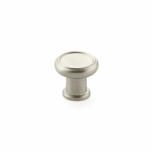 Schaub 78-15 Steamworks, Round Knob, 1-1/4" dia, Satin Nickel