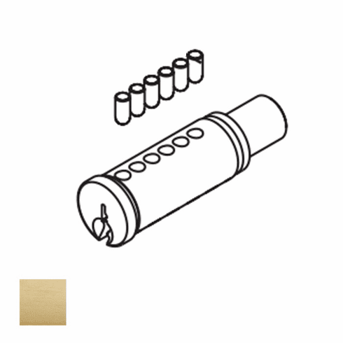 SARGENT 13-3425-LB-04 8 Line Cylinder Plug And Pin 133425LB04 13 3425 LB 04