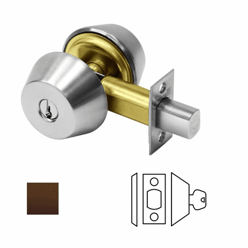 SARGENT 486-10B 480 Series 486 Single Cylinder Deadbolt 48610B 486 10B